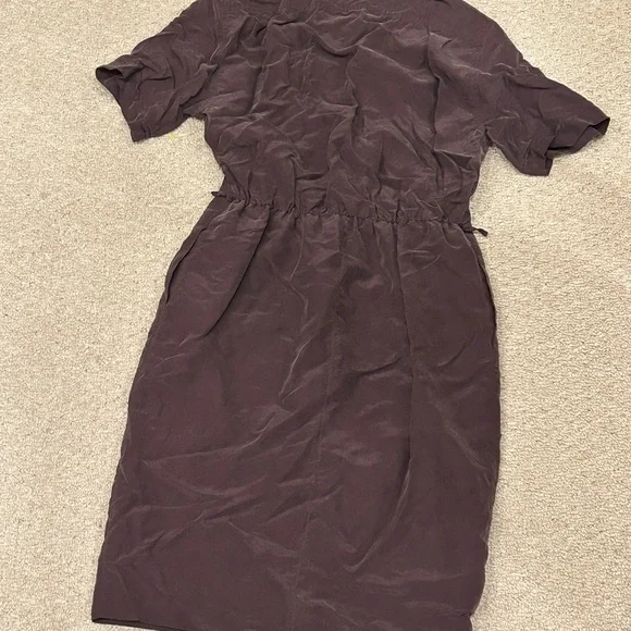 Minuet Petite Dark Brown Midi Dress - Picture 2 of 5